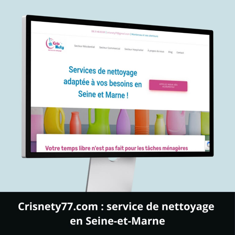 Crisnety77.com : service de nettoyage en Seine-et-Marne