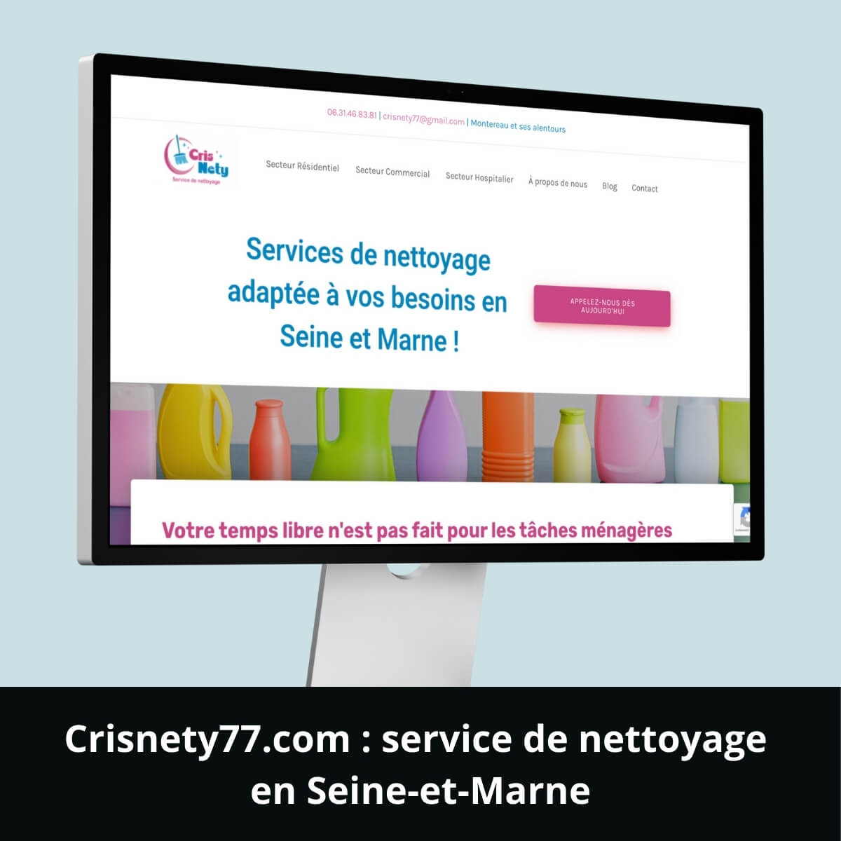 Crisnety77.com : service de nettoyage en Seine-et-Marne