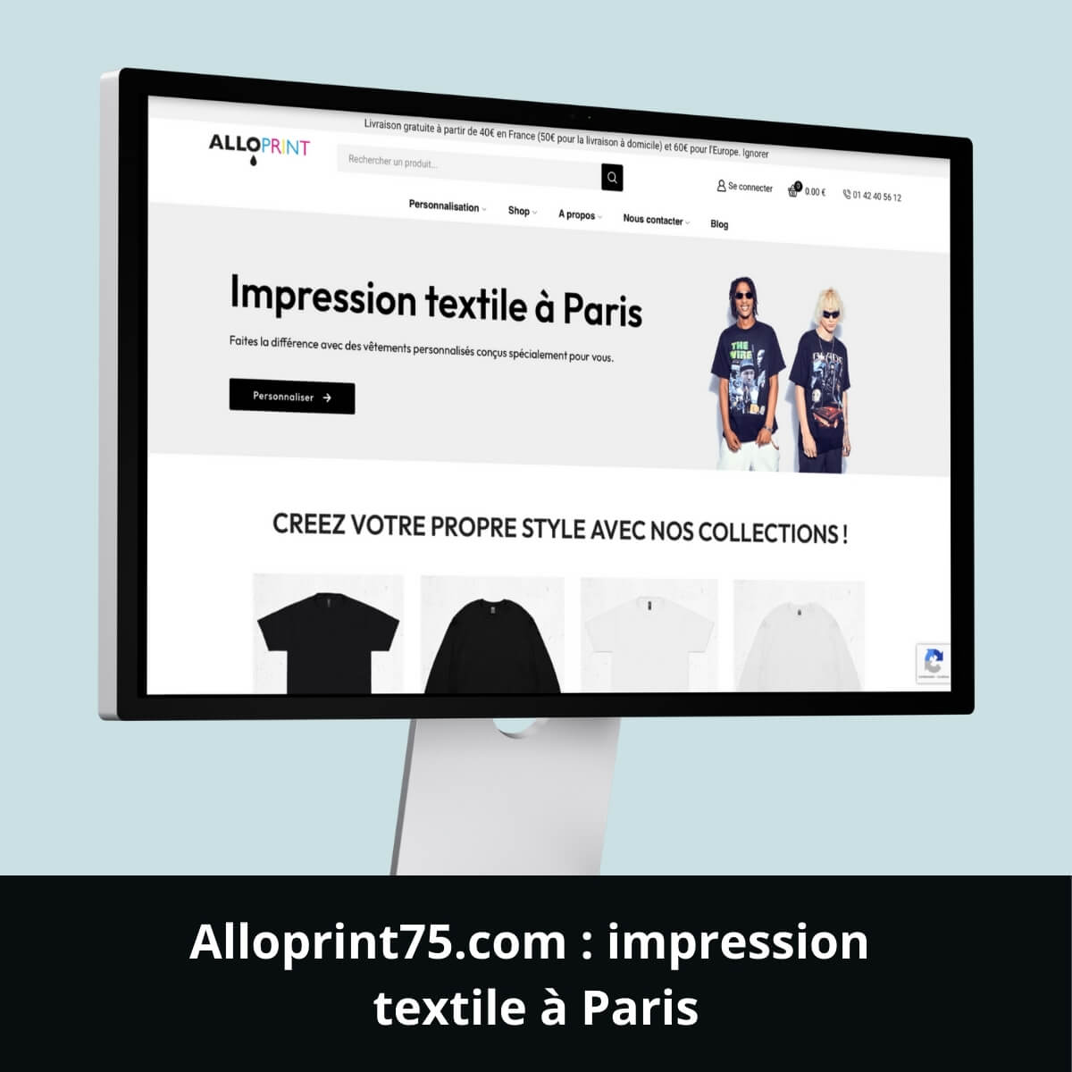Alloprint75.com : impression textile à Paris