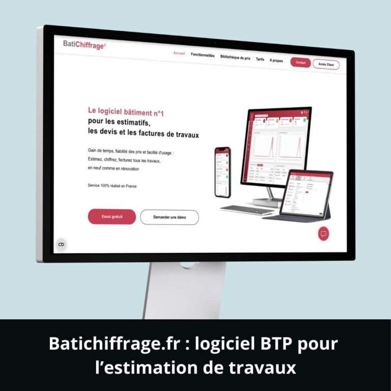 Batichiffrage.fr : logiciel BTP pour l’estimation de travaux