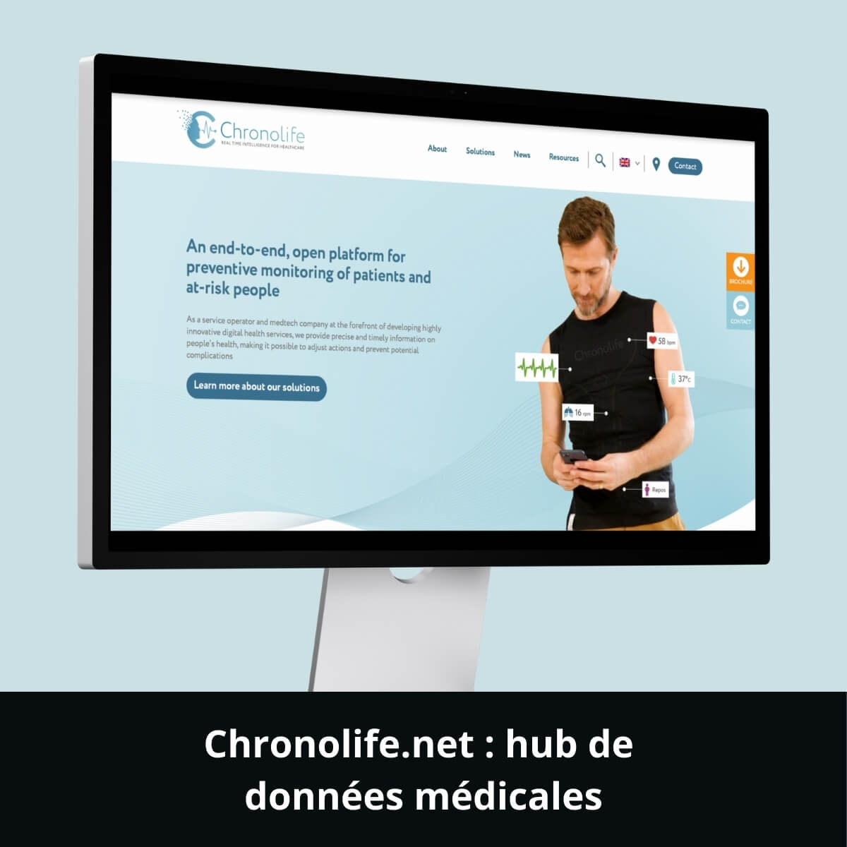 Chronolife.net : hub de données médicales