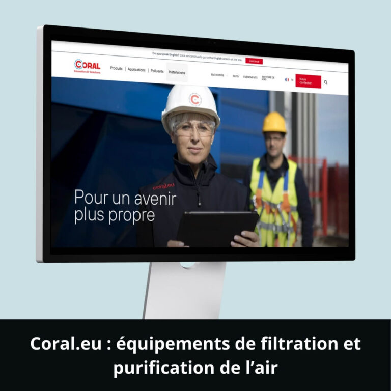 Coral.eu : équipements de filtration et purification de l’air