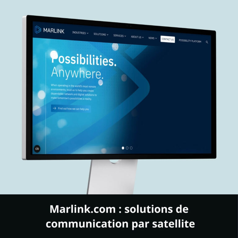 Marlink.com : solutions de communication par satellite