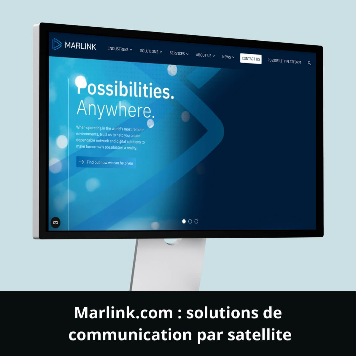 Marlink.com : solutions de communication par satellite
