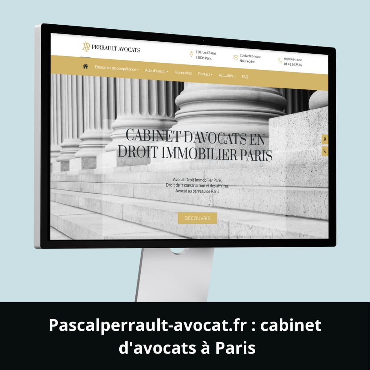 Pascalperrault-avocat.fr : cabinet d'avocats à Paris