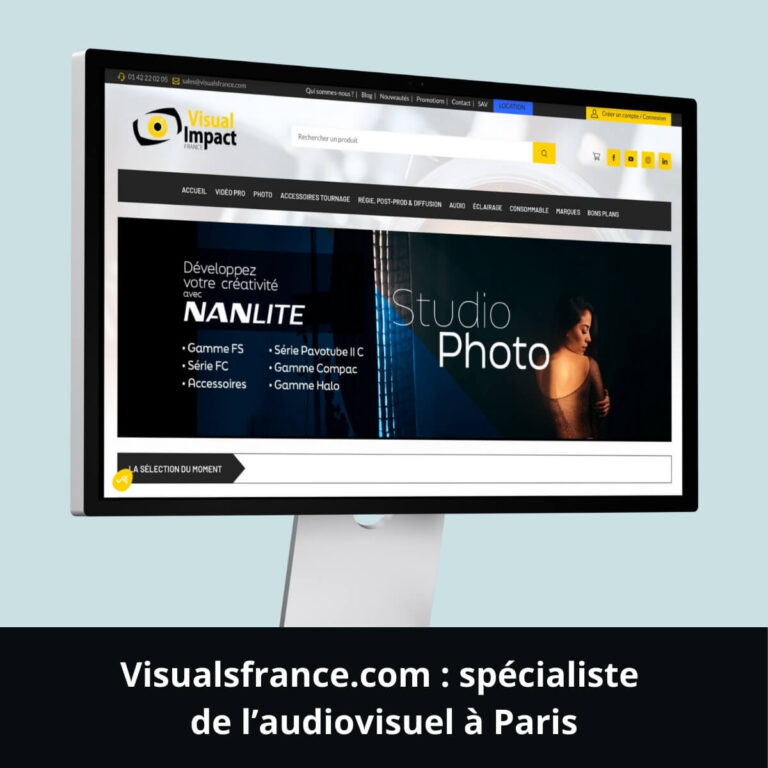 Visualsfrance.com : spécialiste de l’audiovisuel à Paris