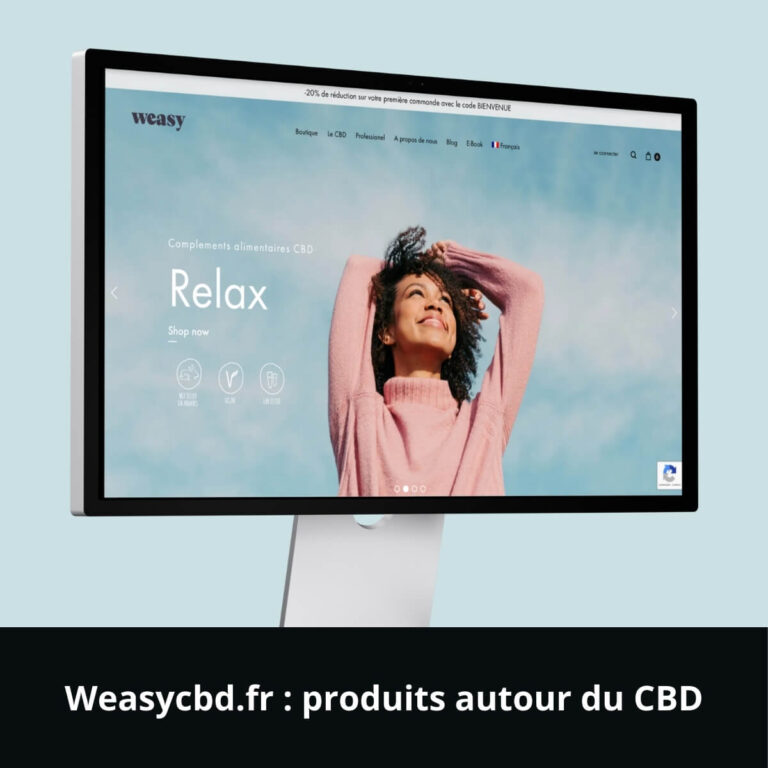Weasycbd.fr : produits autour du CBD