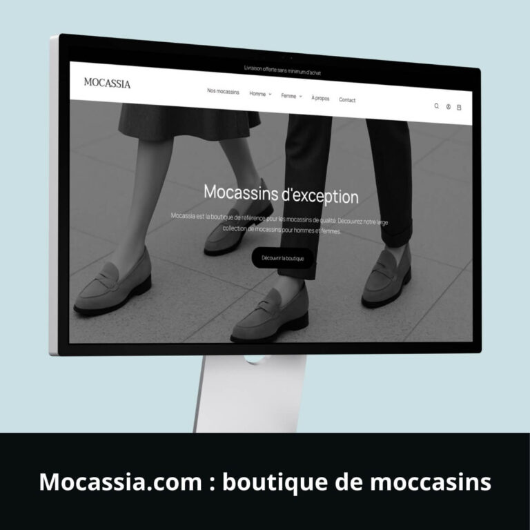 Mocassia.com : boutique de moccasins