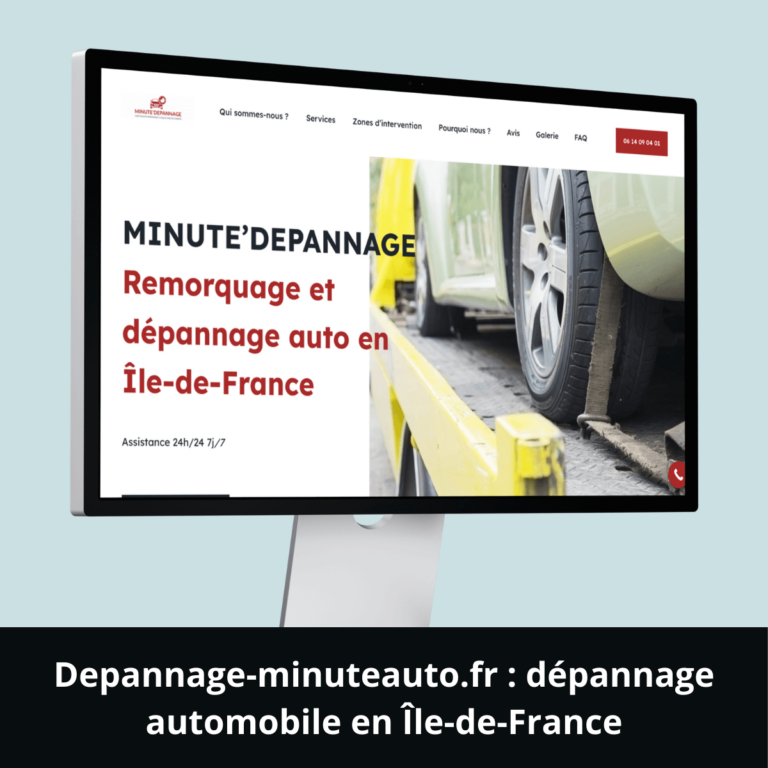 Depannage-minuteauto.fr : dépannage automobile en Île-de-France