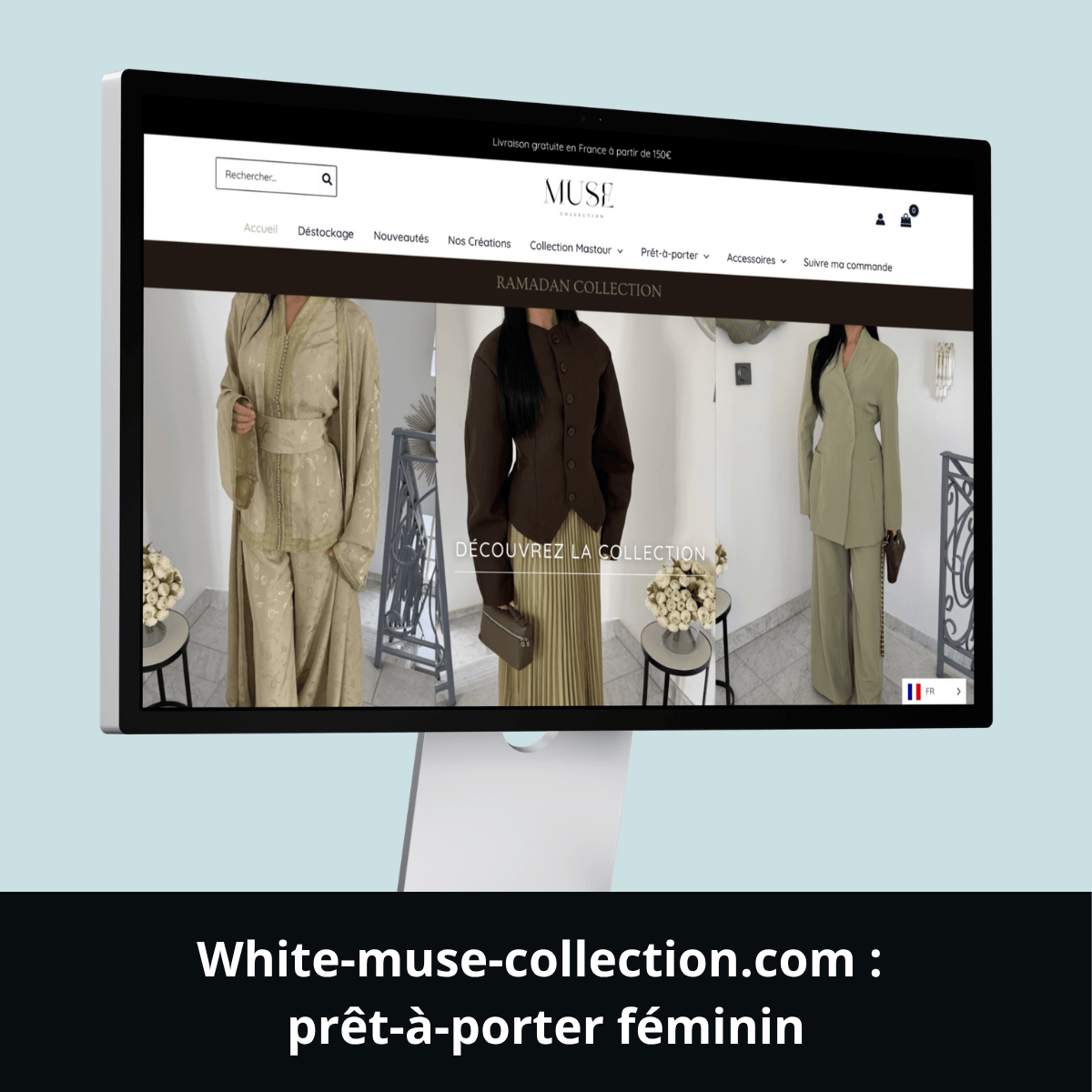 White-muse-collection.com&nbsp;: prêt-à-porter féminin