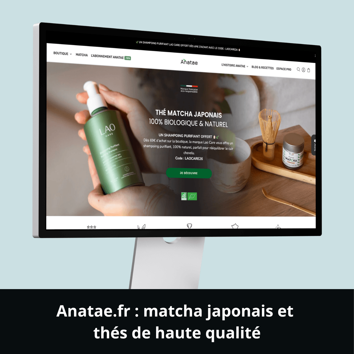 Anatae.fr&nbsp;: matcha japonais et thés de haute qualité