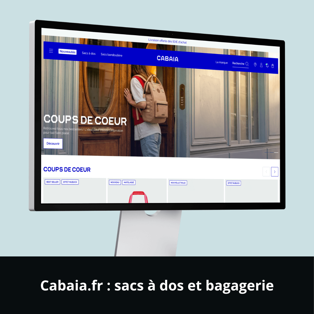 Cabaia.fr&nbsp;: sacs à dos et bagagerie