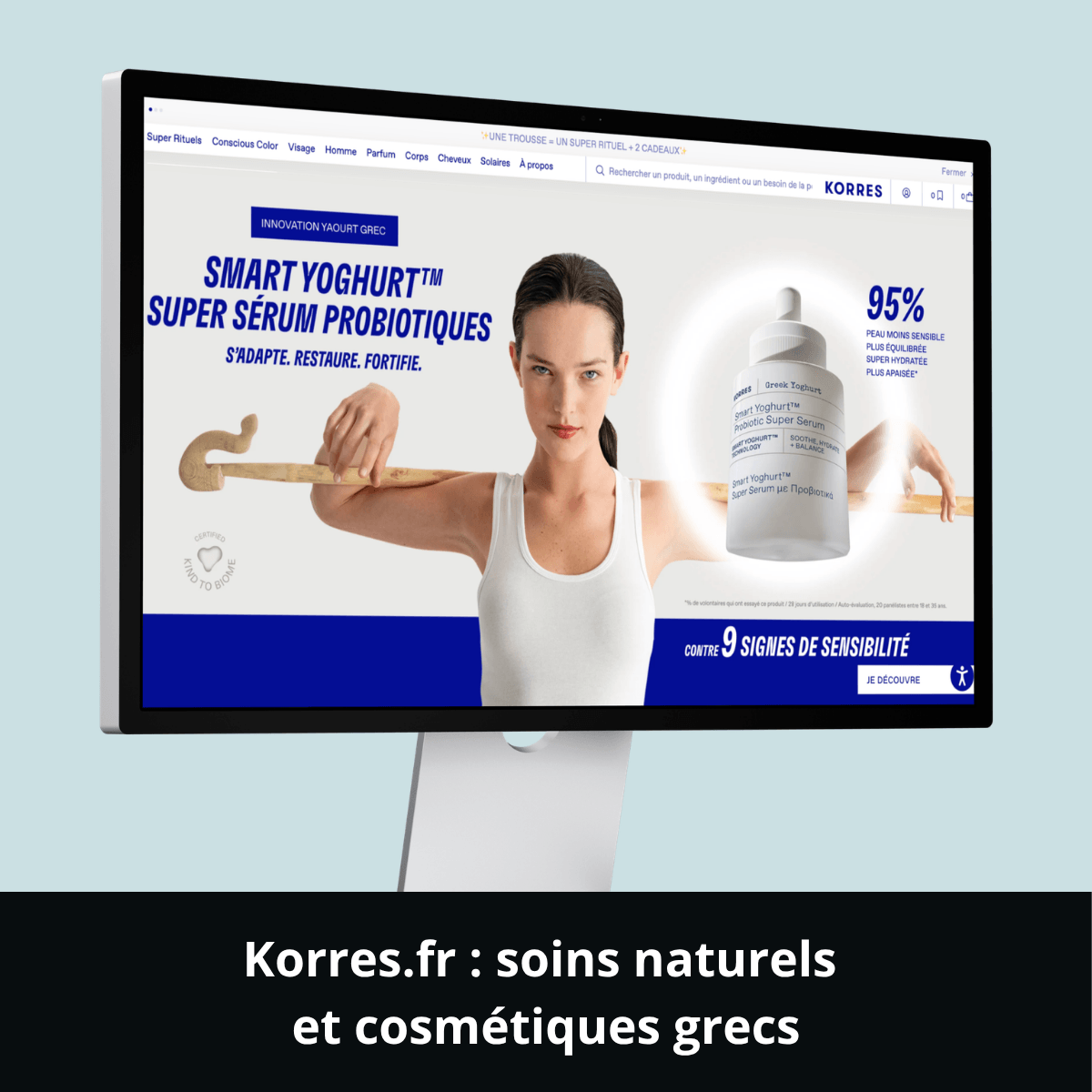 Korres.fr&nbsp;: soins naturels et cosmétiques grecs
